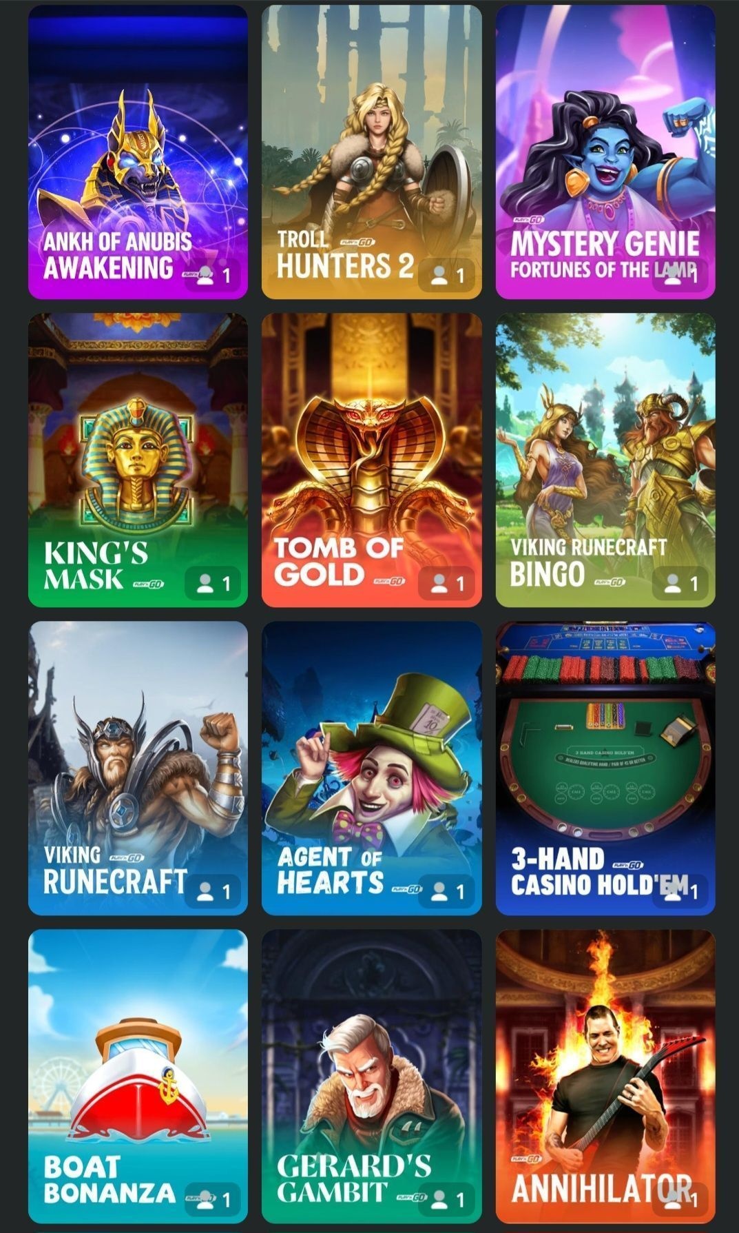 zanga bet casino game